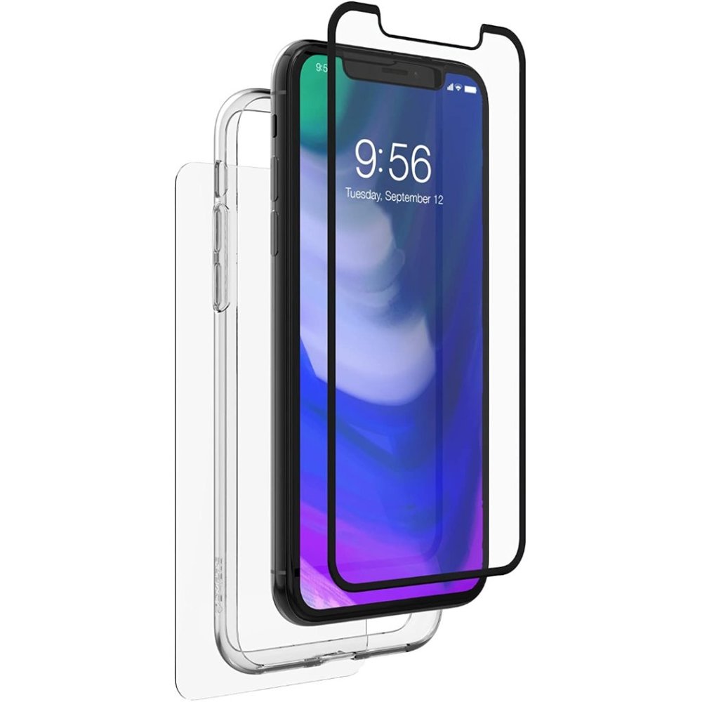 iPhone‎ XS Glass Screen Protector - Zagg Premium Front/Back/Bumper Full Body
